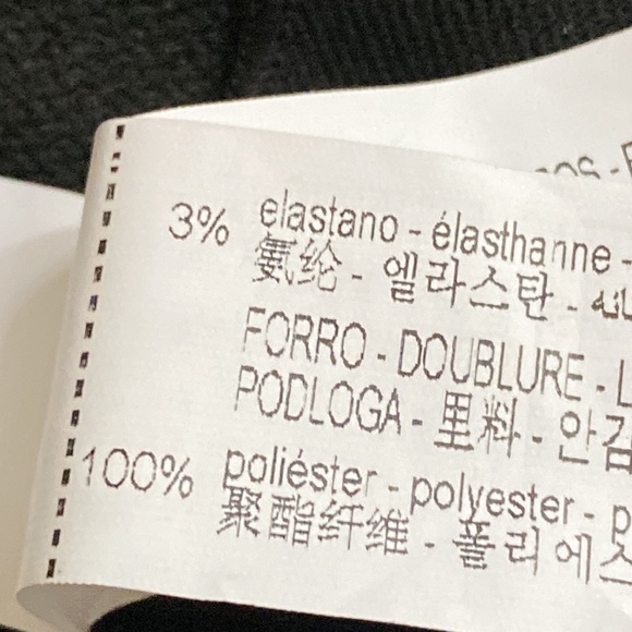 NWOT. Zara Black Viscose Blend High-Waist Short Skirt. Size XXL. - Picture 6 of 8